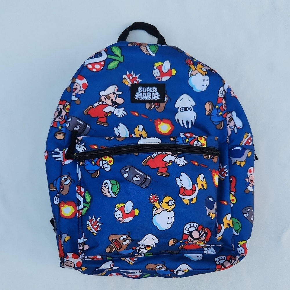 Nintendo Kids Backpack - Blue